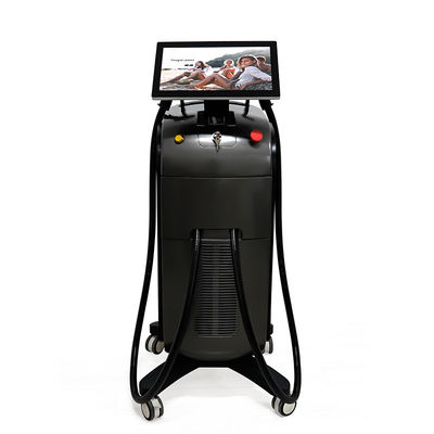 15インチタッチスクリーンで痛みを感じない冷却二極電極レーザー脱毛機