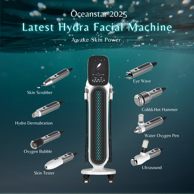 500Wプロフェッショナル・ハイドラ・フェイス・エquipment AI皮膚診断 非侵襲性抗老化治療