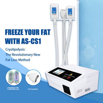 二重顎の脂肪質の取り外しのためのCryolipolysis携帯用Lipo機械Cryoの脂肪質のフリーザー